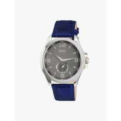Orologio Solo Tempo Uomo Dolce&Gabbana Cassa Acciaio e Cinturino in Pelle Blu