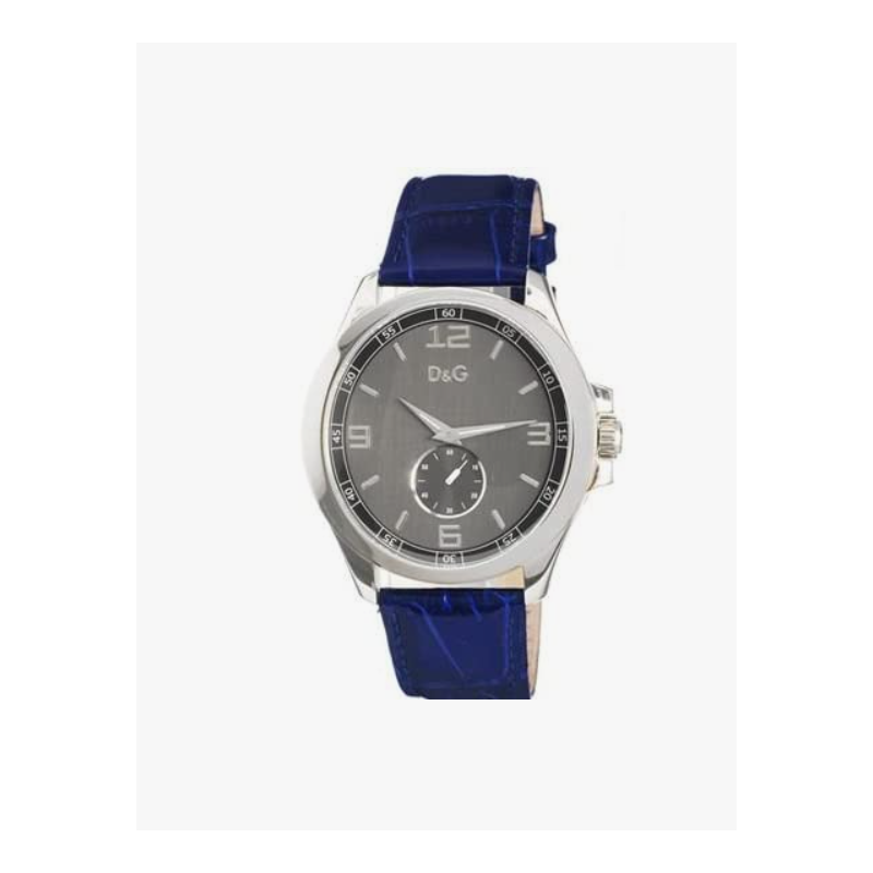 Orologio Solo Tempo Uomo Dolce&Gabbana Cassa Acciaio e Cinturino in Pelle Blu Orologio Solo Tempo Uomo Dolce&Gabbana Cassa Acciaio e Cinturino in Pelle Blu