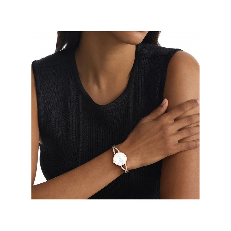 Orologio Donna Calvin Klein Sculpted Embrace 25100060 Acciaio Rosa
