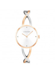 Orologio Donna Calvin Klein Sculpted Embrace 25100060 Acciaio Rosa