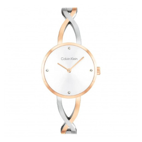 Orologio Donna Calvin Klein Sculpted Embrace 25100060 Acciaio Rosa
