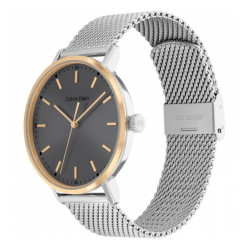 Orologio Uomo Calvin Klein Timeless modern mesh 25200047 Acciaio Silver