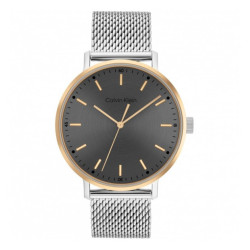 Orologio Uomo Calvin Klein Timeless modern mesh 25200047 Acciaio Silver