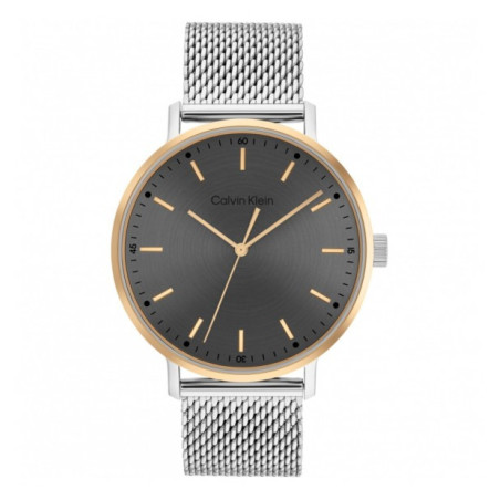 Orologio Uomo Calvin Klein Timeless modern mesh 25200047 Acciaio Silver