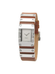 Orologio Solo Tempo Donna D&G Time DW0313 Cinturino in Pelle Marrone 20mm