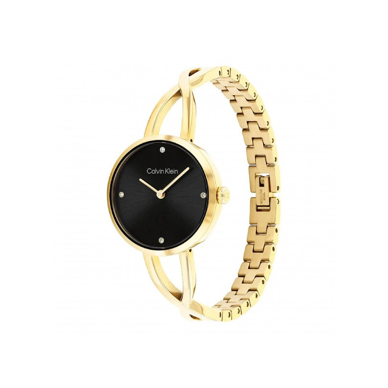 Orologio Donna Calvin Klein Sculpted Embrace 25100059 Acciaio Oro