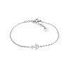 Bracciale Donna Marlù Time To 18BR048 in Acciaio con Ancora Centrale e Cristalli