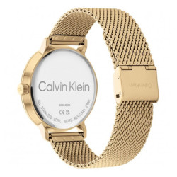 Orologio Uomo Calvin Klein Timeless modern mesh 25200049 Acciaio Oro