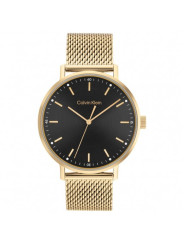 Orologio Uomo Calvin Klein Timeless modern mesh 25200049 Acciaio Oro