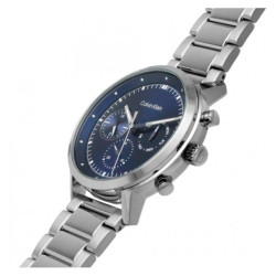 Orologio Uomo Calvin Klein Architectural Gauge 25200063 Acciaio Silver