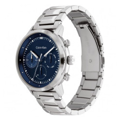 Orologio Uomo Calvin Klein Architectural Gauge 25200063 Acciaio Silver