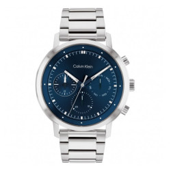 Orologio Uomo Calvin Klein Architectural Gauge 25200063 Acciaio Silver