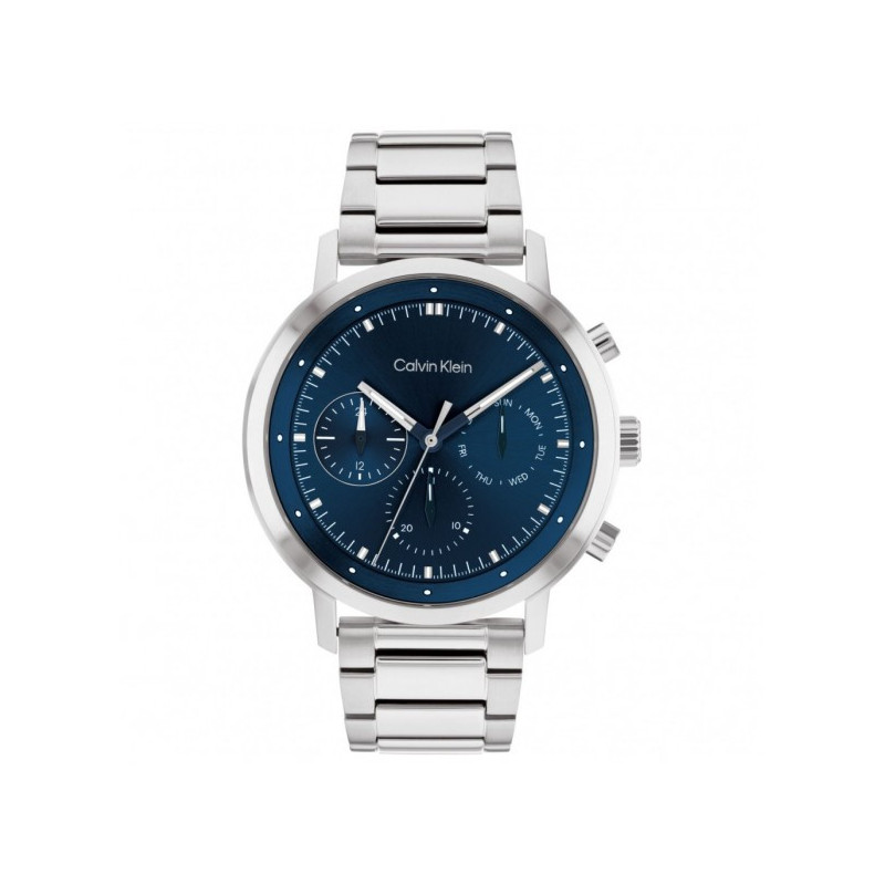 Orologio Uomo Calvin Klein Architectural Gauge 25200063 Acciaio Silver Orologio Uomo Calvin Klein Architectural Gauge 25200063 Acciaio Silver
