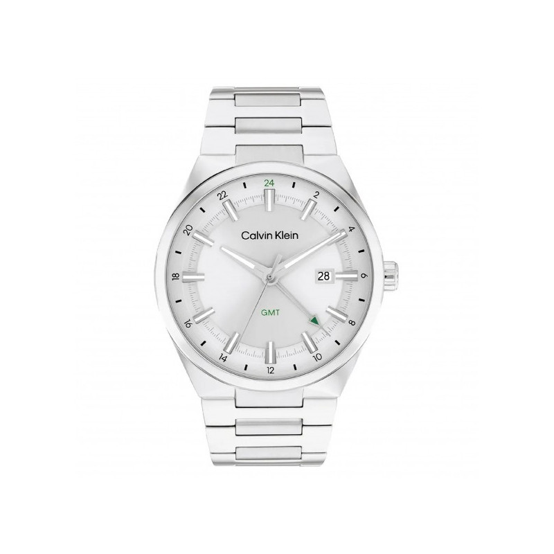 Orologio Uomo Calvin Klein Distinguish 25200489 Acciaio Silver Orologio Uomo Calvin Klein Distinguish 25200489 Acciaio Silver