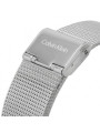 Orologio Donna Calvin Klein Sculptural twisted bezel 25200011 Acciaio Silver