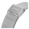 Orologio Donna Calvin Klein Sculptural twisted bezel 25200011 Acciaio Silver