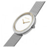 Orologio Donna Calvin Klein Sculptural twisted bezel 25200011 Acciaio Silver