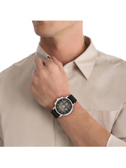 Orologio Uomo Calvin Klein Gauge 25200496 Cinturino Pelle Nero