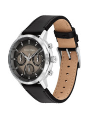 Orologio Uomo Calvin Klein Gauge 25200496 Cinturino Pelle Nero
