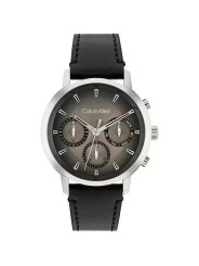 Orologio Uomo Calvin Klein Gauge 25200496 Cinturino Pelle Nero