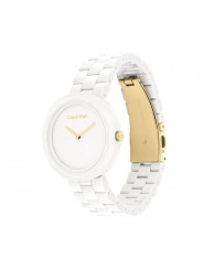 Orologio Donna Calvin Klein Pure 25100072 Ceramica Bianca
