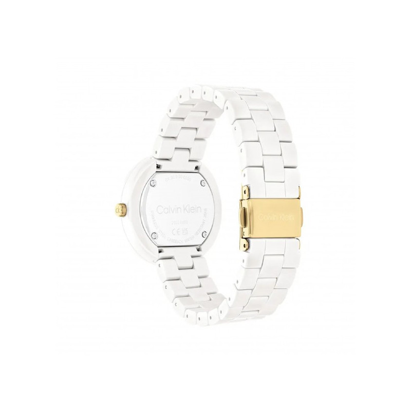 Orologio Donna Calvin Klein Pure 25100072 Ceramica Bianca
