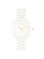 Orologio Donna Calvin Klein Pure 25100072 Ceramica Bianca