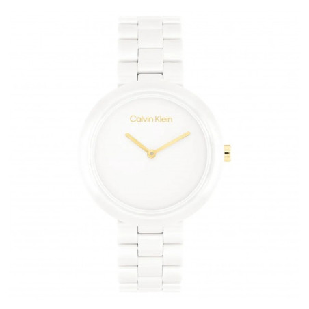 Orologio Donna Calvin Klein Pure 25100072 Ceramica Bianca