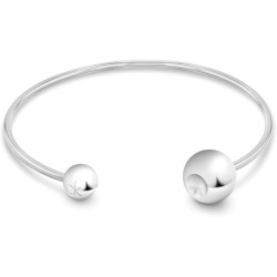 Bracciale Donna Calvin Klein Sculptural Bubbles 35000786 Acciaio Silver
