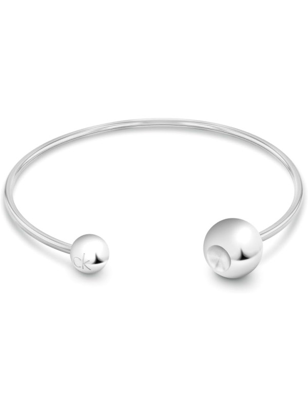Bracciale Donna Calvin Klein Sculptural Bubbles 35000786 Acciaio Silver