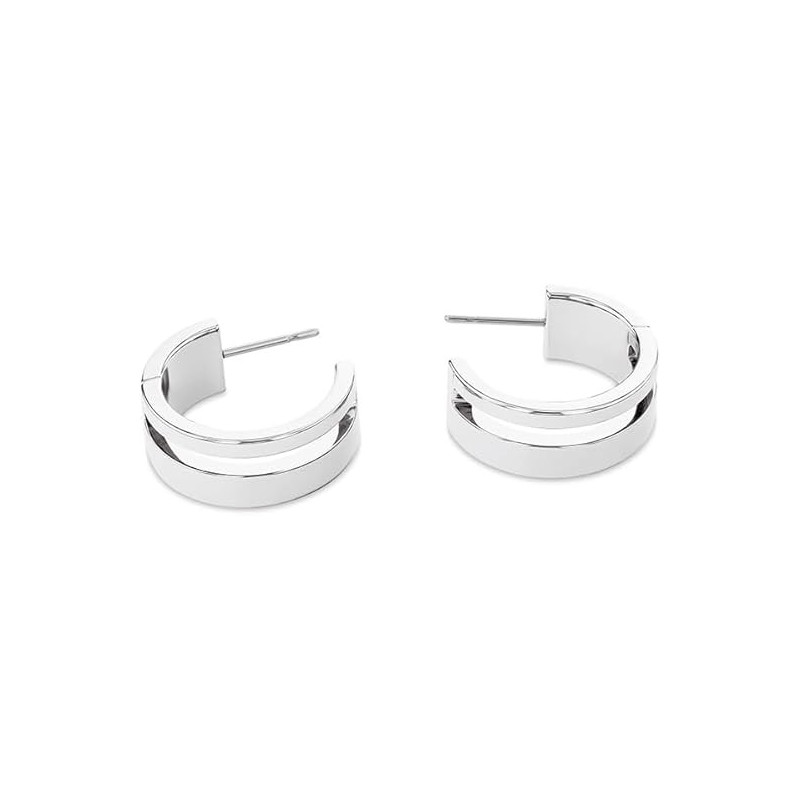 Orecchini Donna a cerchio Calvin Klein Geometric Essentials 35000677