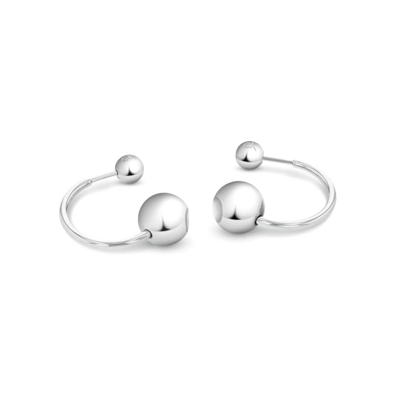Orecchini Donna a cerchio  Calvin Klein Sculptural Bubbles 35000788