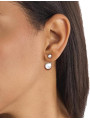 Orecchini Donna a cerchio  Calvin Klein Sculptural Bubbles 35000788