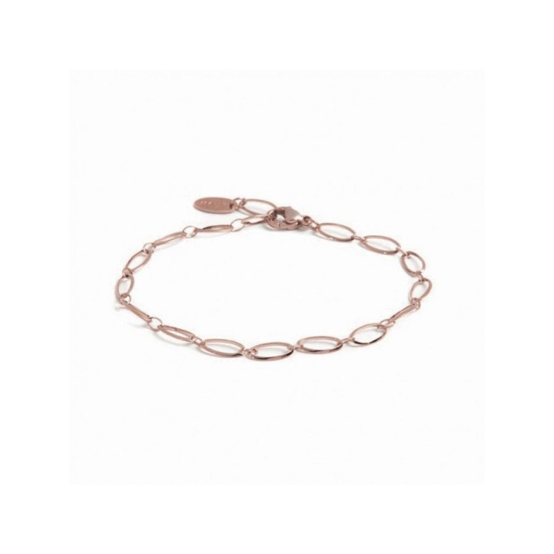 Bracciale Donna Marlù 2BR0066R Catena in Acciaio Colore Oro Rosa Bracciale Donna Marlù 2BR0066R Catena in Acciaio Colore Oro Rosa