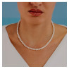 Collana Donna Comete in Oro Bianco 18kt Perle Acqua dolce FWQ 104 AM