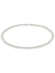 Collana Donna Comete in Oro Bianco 18kt Perle Acqua dolce FWQ 104 AM