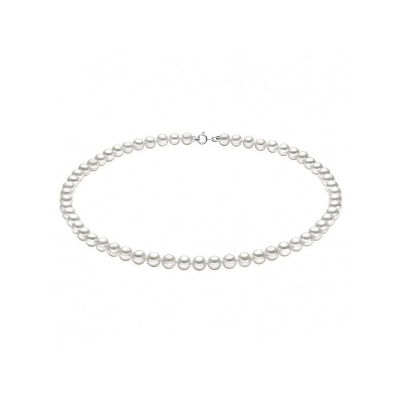 Collana Donna Comete in Oro Bianco 18kt Perle Acqua dolce FWQ 104 AM Collana Donna Comete in Oro Bianco 18kt Perle Acqua dolce FWQ 104 AM