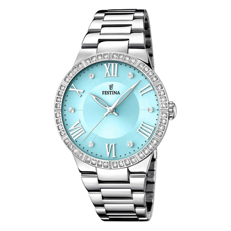 Orologio Donna Festina Boyfriend F16719/4 Acciaio Silver Orologio Donna Festina Boyfriend F16719/4 Acciaio Silver