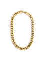 Collana Donna Marlù 12CA0004G Catena Grumetta in Acciaio Pvd Oro