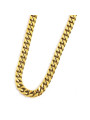 Collana Donna Marlù 12CA0004G Catena Grumetta in Acciaio Pvd Oro