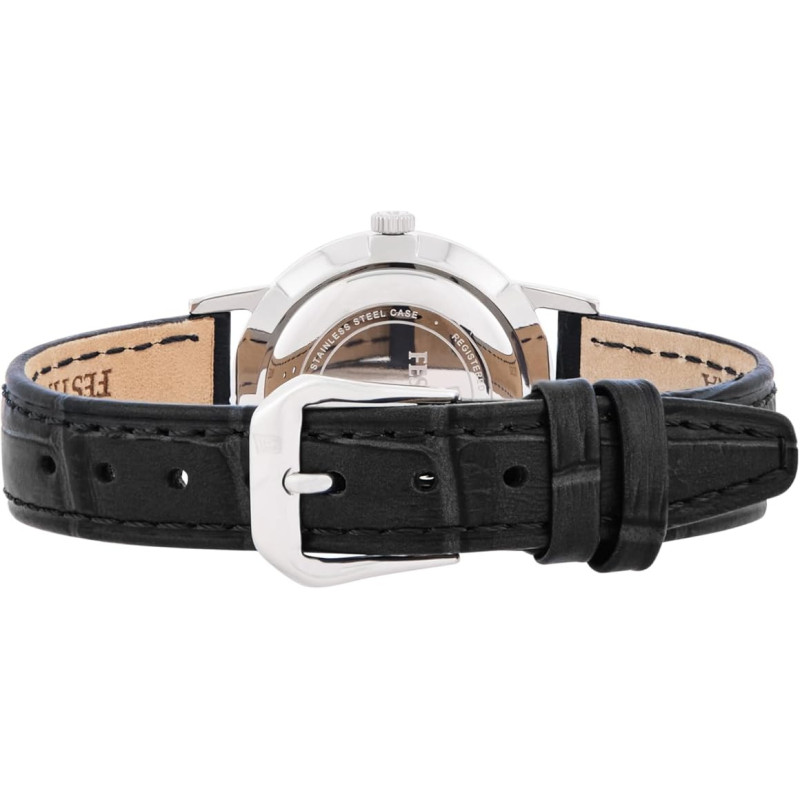Orologio Donna Festina F20691/1 Blanco Bracciale Pelle Nero