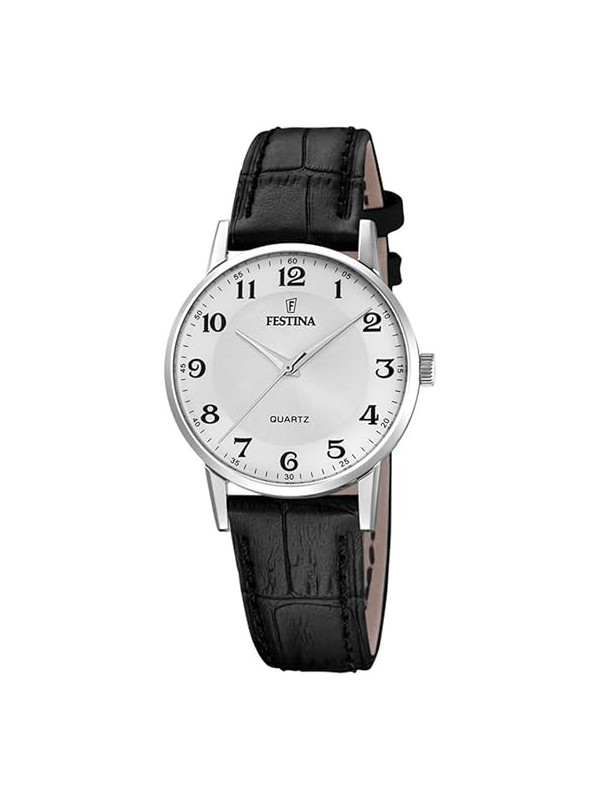 Orologio Donna Festina F20691/1 Blanco Bracciale Pelle Nero