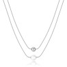 Collana Donna girocollo Brosway BPC46 in acciaio con sfera e perla