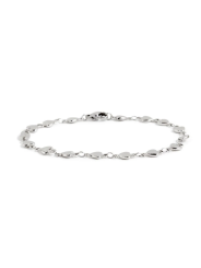 Bracciale Donna Marlù 2BR0058 in Acciaio Colore Argento con Cuori