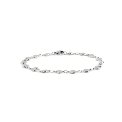 Bracciale Donna Marlù 2BR0058 in Acciaio Colore Argento con Cuori