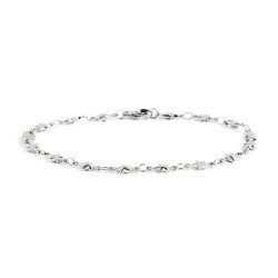Bracciale Donna Marlù 2BR0059 in Acciaio Colore Argento con Stelle