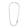 Collana Uomo Marlù 30CN0009-V con elemento in pietra Verde