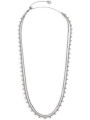 Collana Donna Marlù doppia catena snake e grumetta con sfere 33CN0026