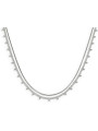 Collana Donna Marlù doppia catena snake e grumetta con sfere 33CN0026