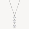 Collana Donna girocollo Brosway in acciaio con zirconi bianchi BIG01